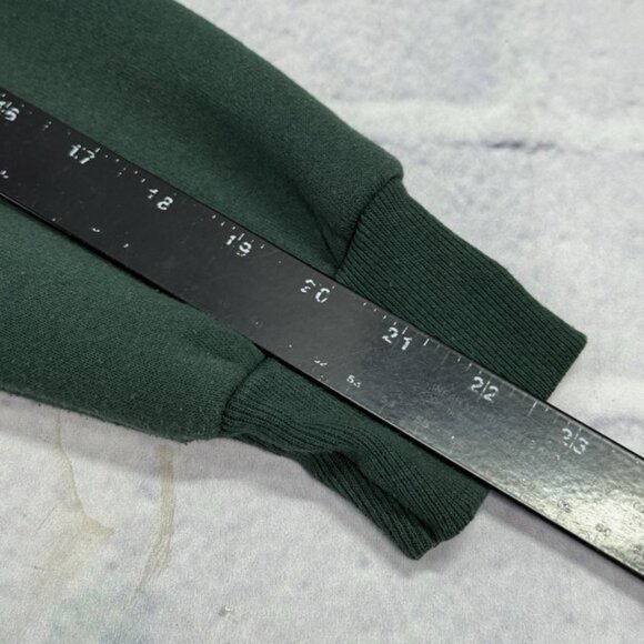 Vintage William & Mary Green Sweatshirt Size M Galt Sand USA Rare 90s Crewneck - Picture 7 of 16